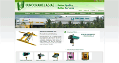 Desktop Screenshot of eurocrane.co.th